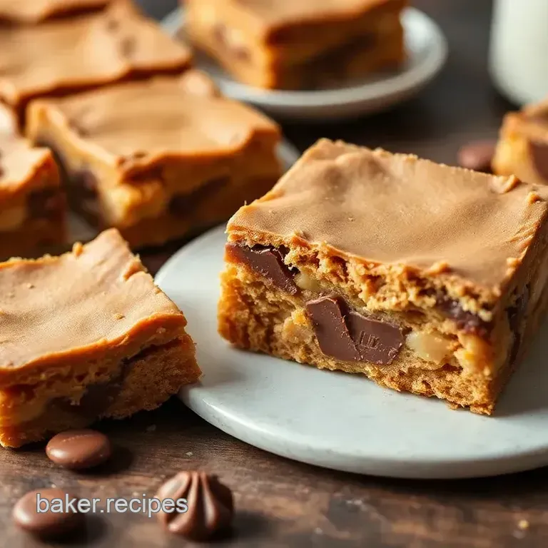 Baked Peanut Butter Cup Pretzel Bars