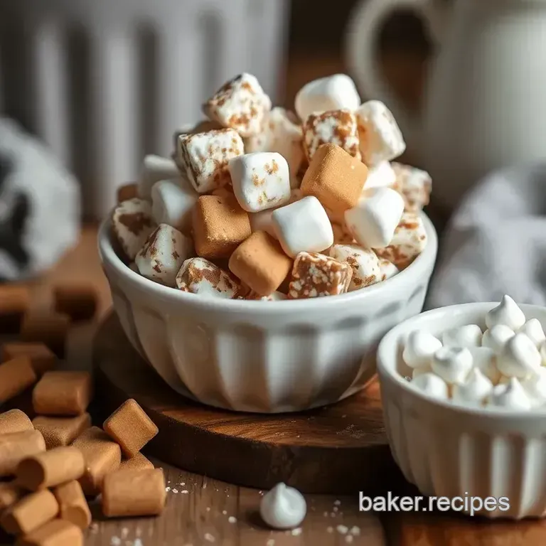 Mix S mores Puppy Chow: a Quick Delightful Treat presentation