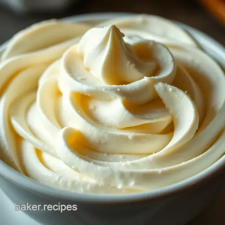 Decadent Vanilla Buttercream Frosting