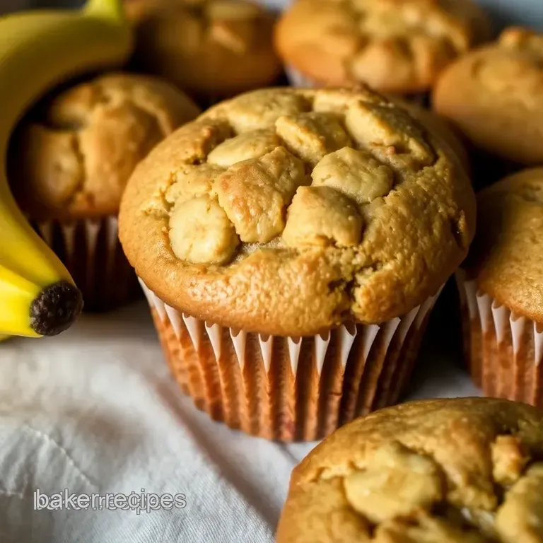 Delicious Banana Muffins Inspired by Sally&#039 s Baking Addiction presentation