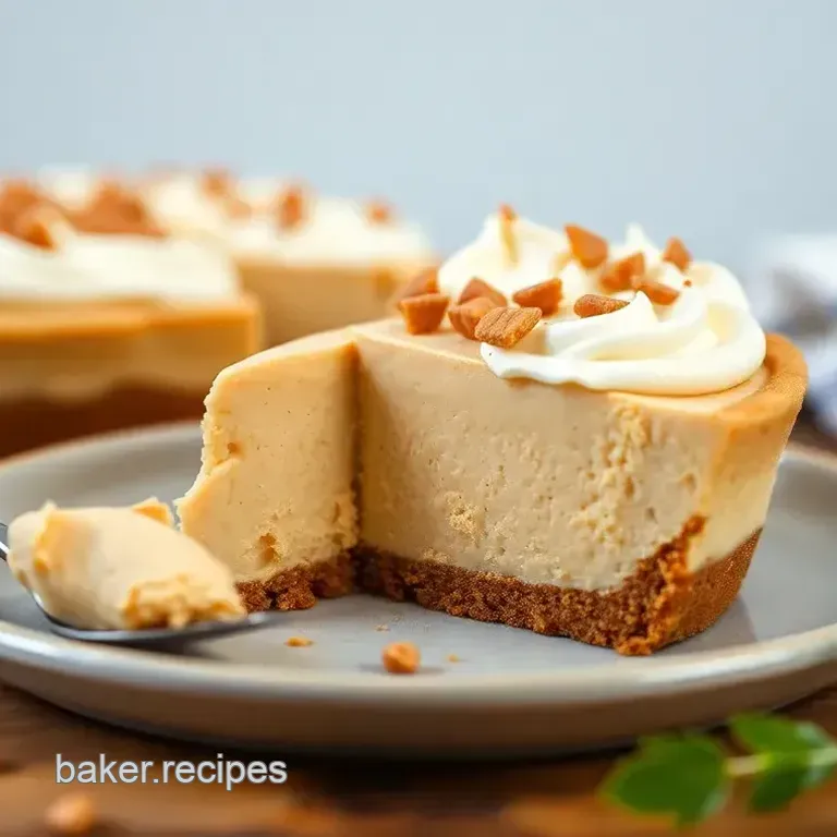No-Bake Peanut Butter Pie - Creamy & Easy