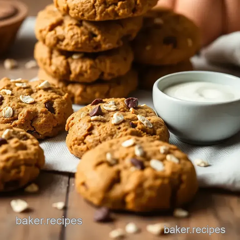 Wholesome Pumpkin Oatmeal Cookies: A Guilt-Free Fall Treat presentation