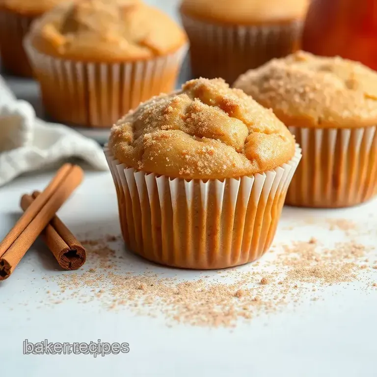 Cinnamon-Sugar Apple Muffins: A Delightful Autumn Treat presentation