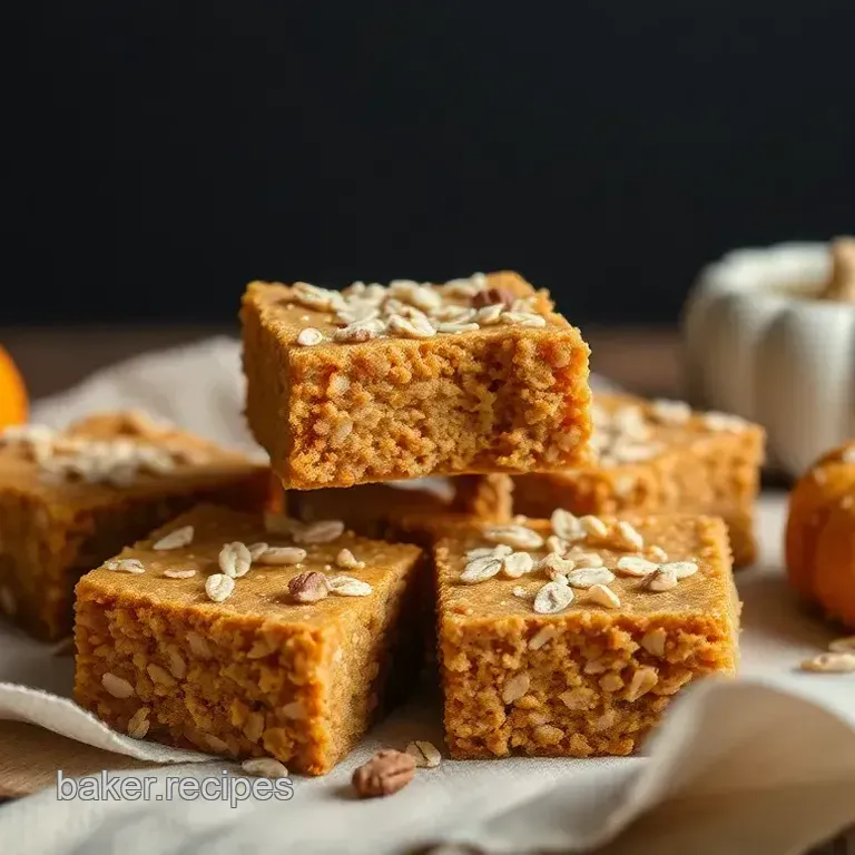 Deliciously Soft Pumpkin Oatmeal Treats