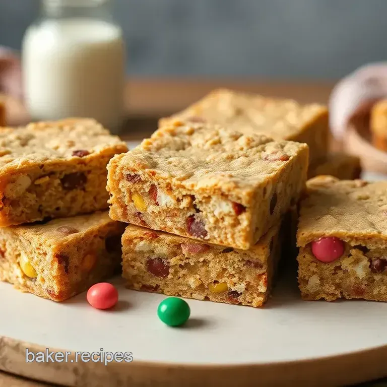 Bake Candy Cookie Bars - Sweet Treats Delight
