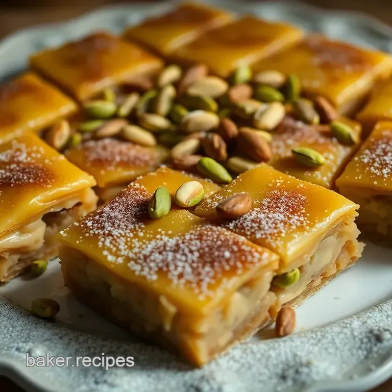 Delightful Pistachio Baklava Recipe