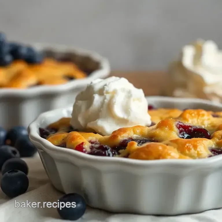 Easy Blueberry Cobbler: A Quick Dessert Delight