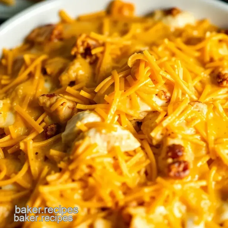 Dorito Chicken Bake Casserole presentation