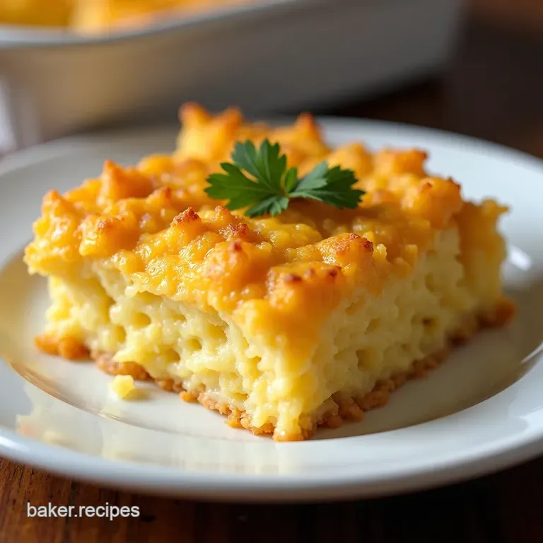 Easy Cheesy Hashbrown Casserole