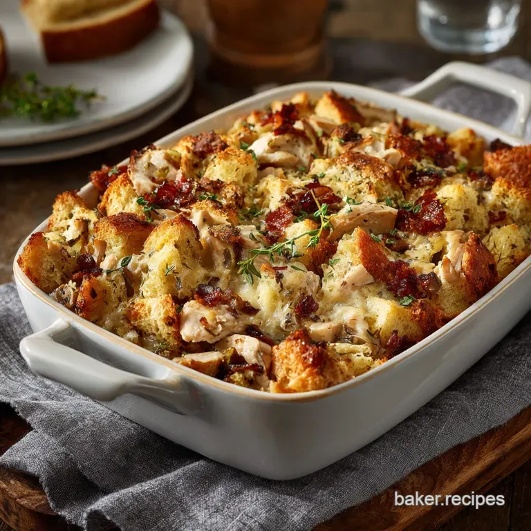 Chicken and Stuffing Casserole: The Ultimate Creamy Sunday Supper Bake