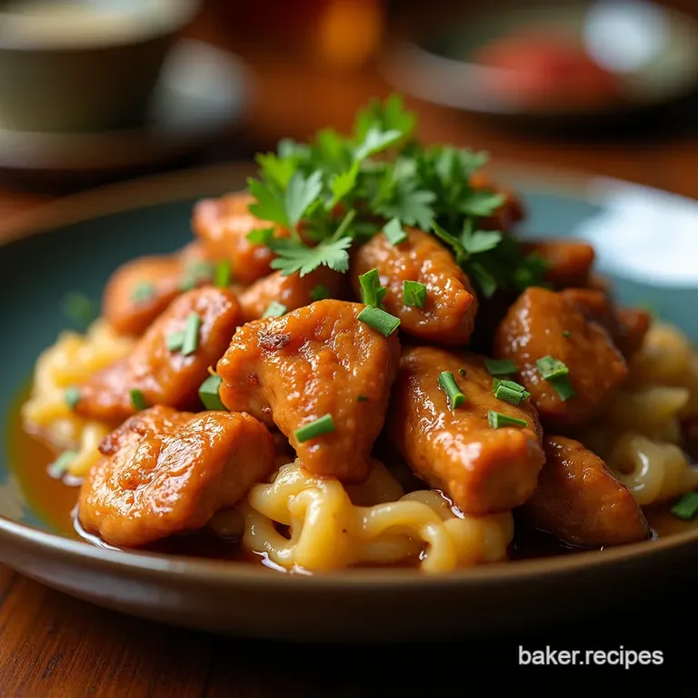 Island Comfort Easy and Authentic Chicken Hekka Japanesestyle Braised Chicken presentation