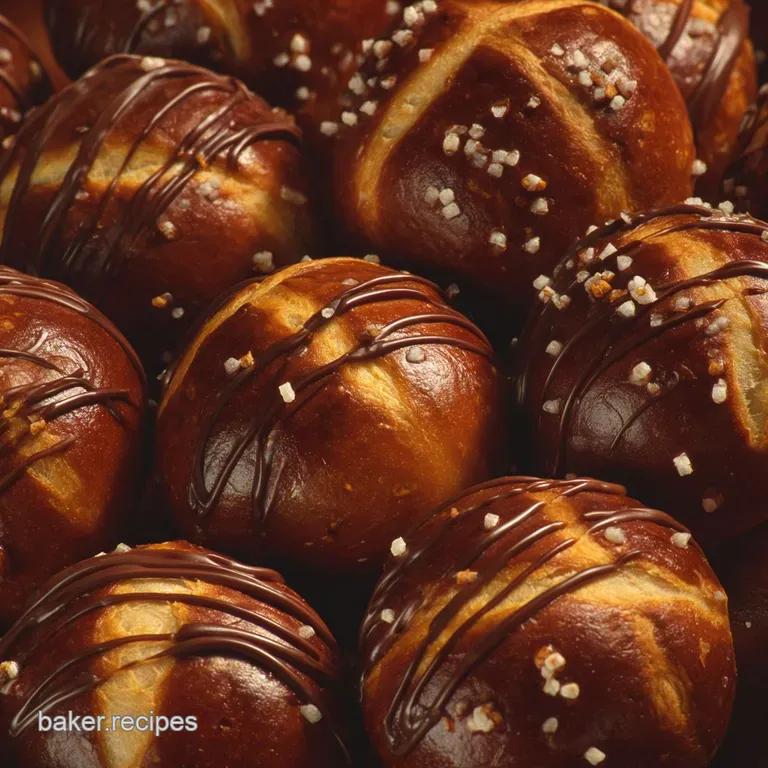 Pretzel Hugs or Pretzel Bites The Cracking Salted Caramel Chocolate Recipe