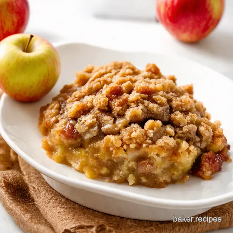Easy Crock Pot Apple Crisp Autumn in a Slow Cooker