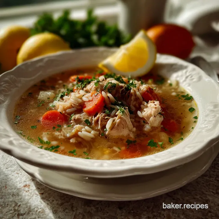 Easy Crockpot Lemon Chicken Soup Recipe