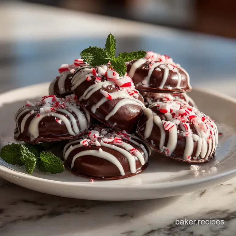 Peppermint Patties: Velvety Center Snap