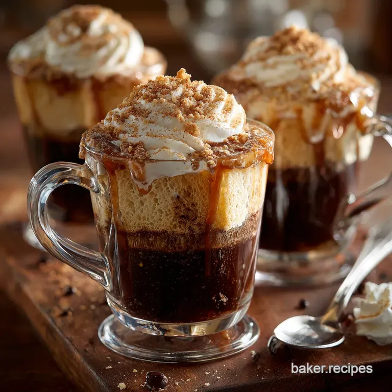 The Velvet Warmer Hot Buttered Kahlua presentation