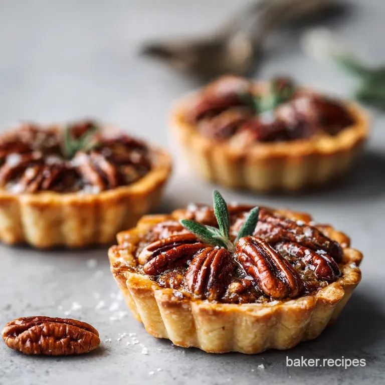 Mini Pecan Pies: Southern Comfort in a Bite presentation