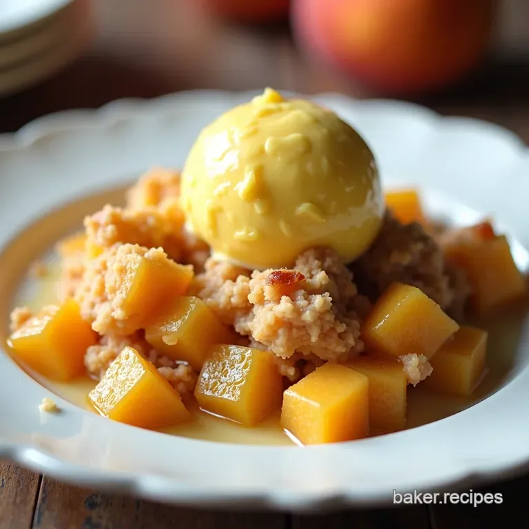 Easy Peachy Keen Bisquick Cobbler
