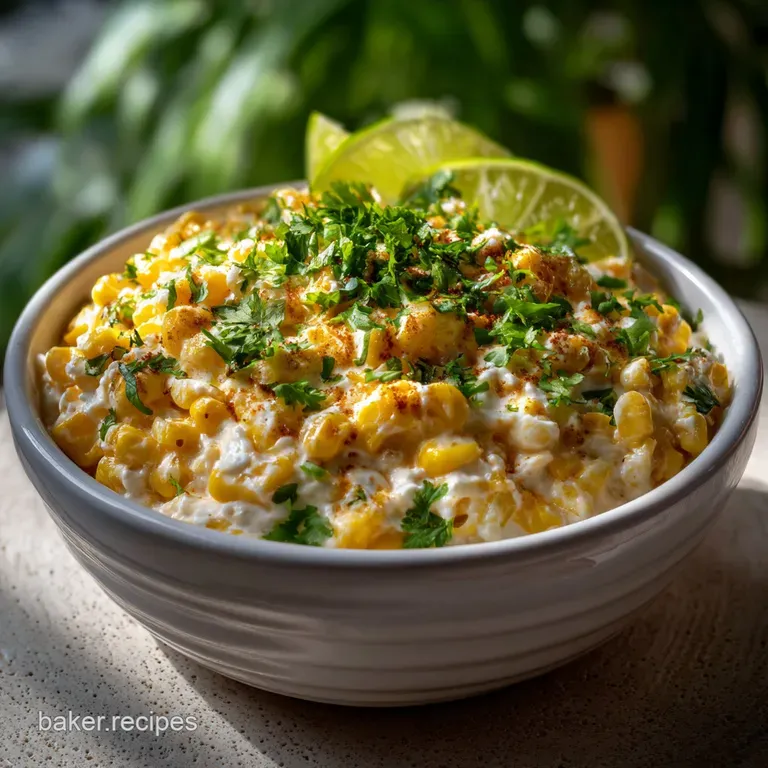 Easy Slow Cooker Mexican Street Corn Dip