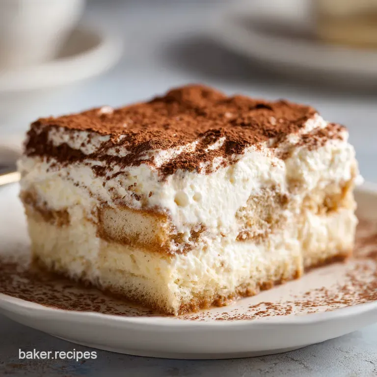 Easy Tiramisu Poke Cake: Coffee Soaked and Creamy