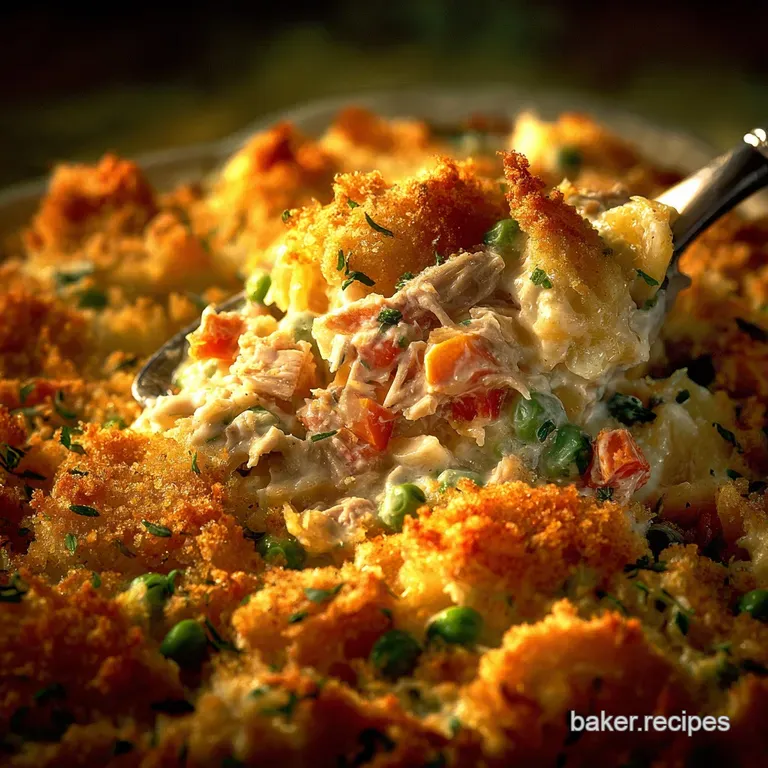 Tuna Casserole the Ultimate Cheesy Noodle Bake Without Canned Soup presentation