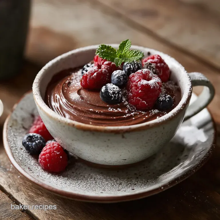 Whipped Chocolate Mousse: Foolproof & Light