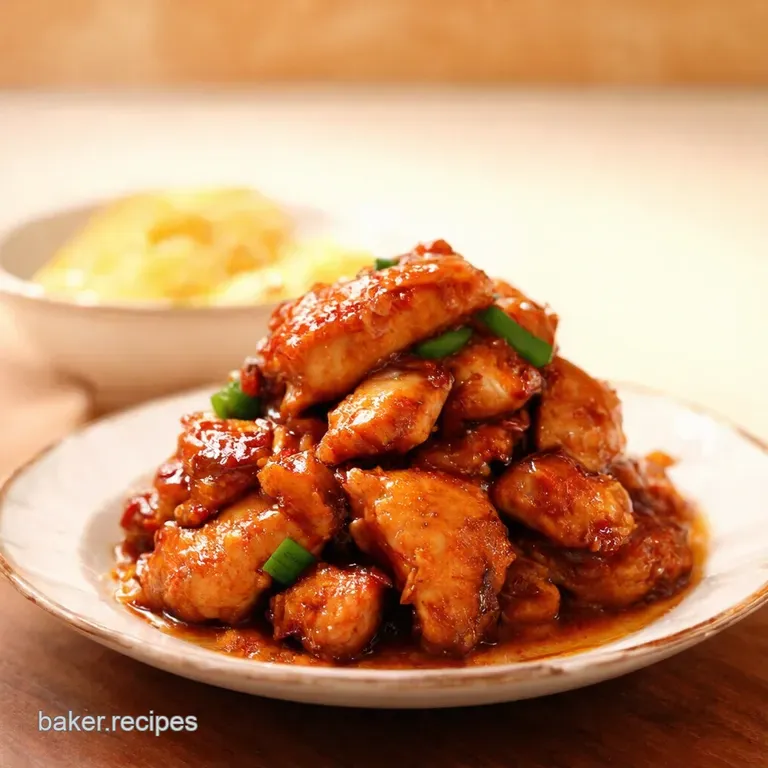 Effortless Crock Pot Teriyaki Chicken Set It and Forget It presentation