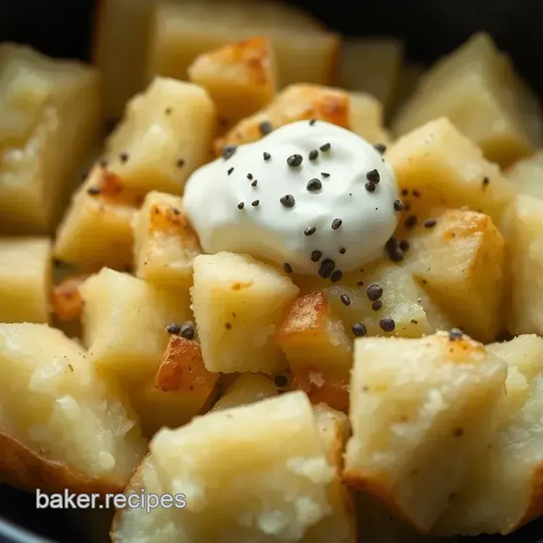 Effortless Crockpot Baked Potatoes