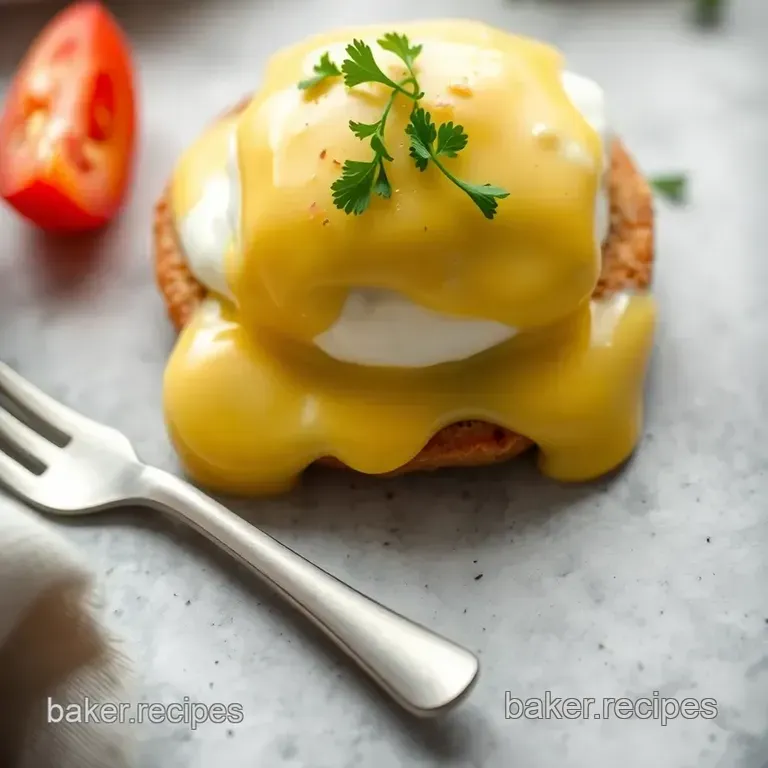 Eggs Benedict presentation