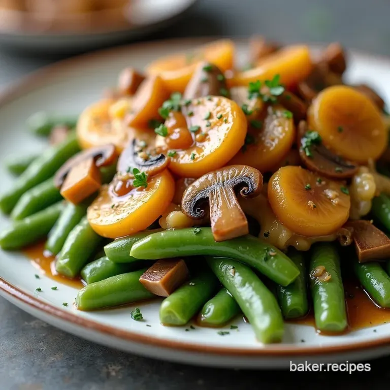 The Ultimate Umami Green Bean Casserole ScratchMade Mushroom Sauce