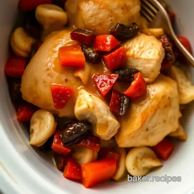 Fall-Apart Tender Crockpot Chicken Breast: the Easiest Weeknight Dinner Ever! presentation