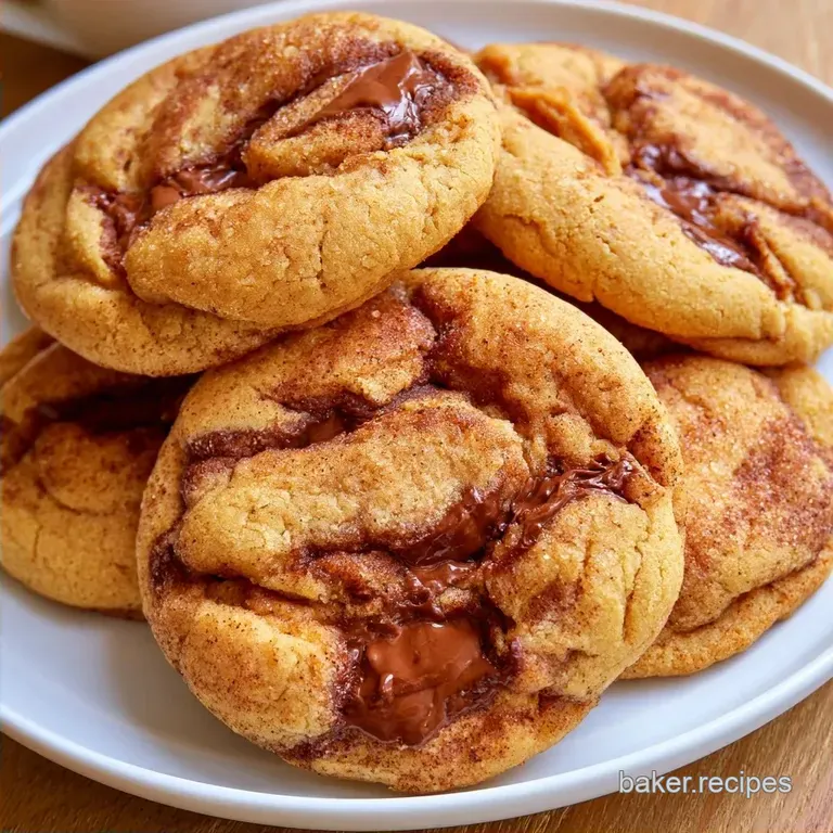 Fall Spiced Chocolate Chip Cookies with Maple Syrup
