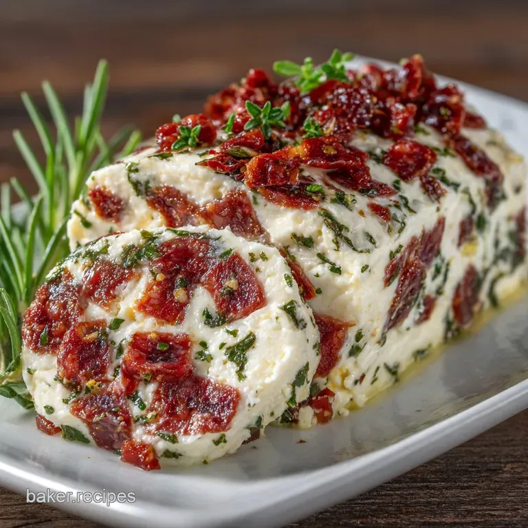 Sliced savory cheese rolls surrounded by golden crackers and fresh grapes on a dark slate platter with herbs.