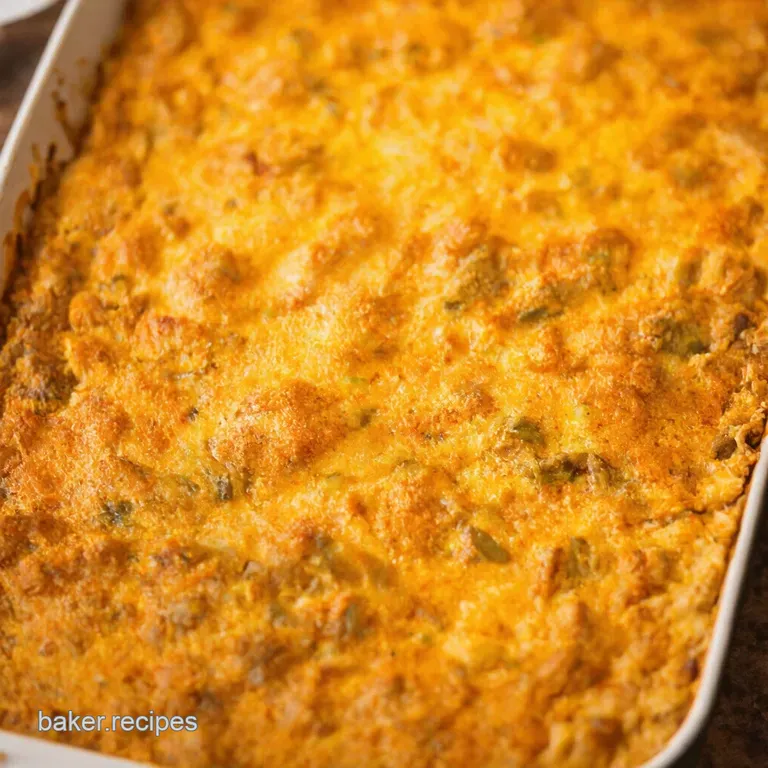 Fiesta Chicken Casserole presentation