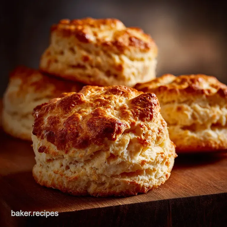 Breakfast Biscuits: Mile-High Buttermilk Recipe presentation