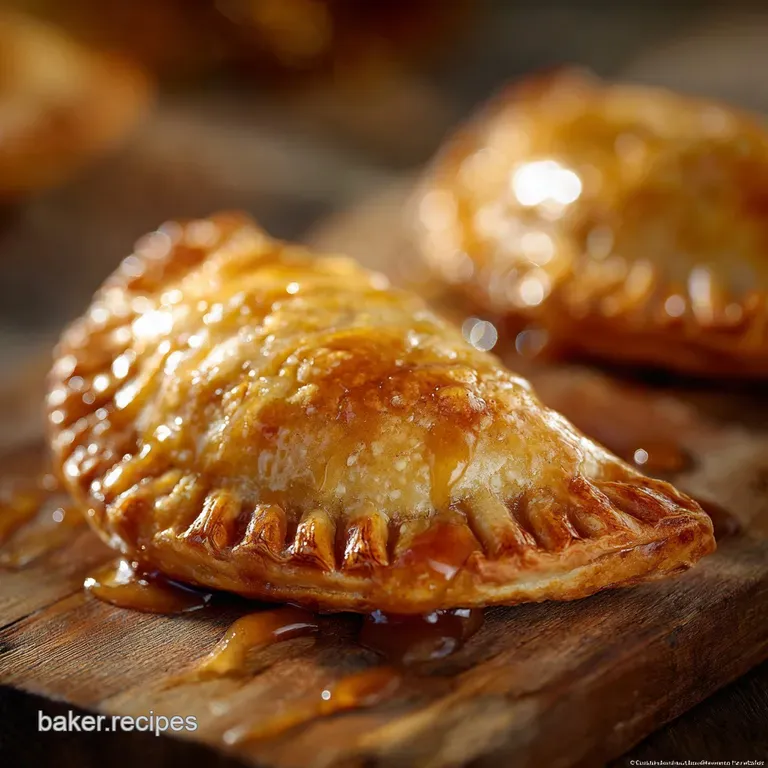 Caramel Apple Empanada: Autumn Crumble Pockets