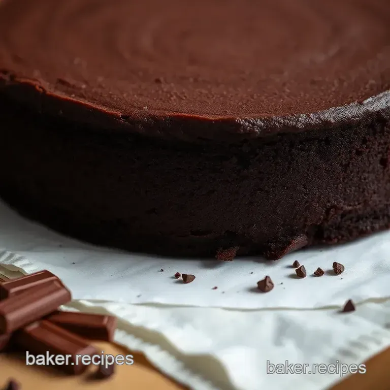 Flourless Chocolate Torte: a Rich and Fudgy Treat presentation