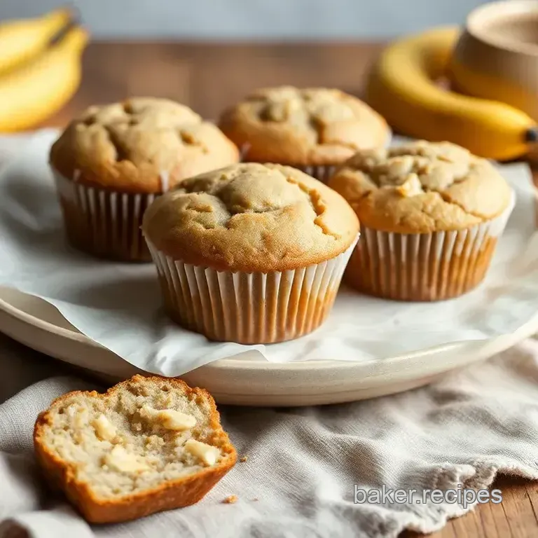 Heavenly Banana Muffins