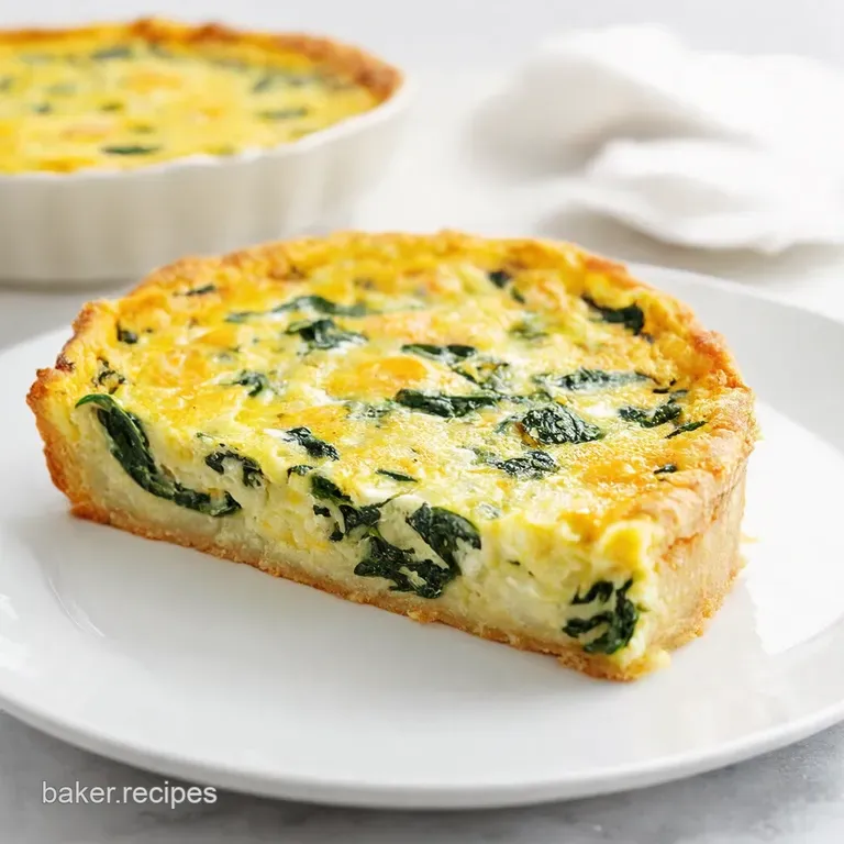 Fluffy Cloud Egg White Frittata with Spinach Feta