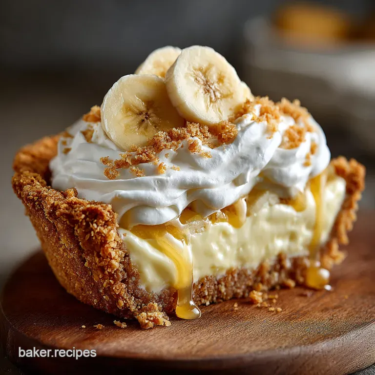 Foolproof Banana Cream Pie with Pudding Magic presentation