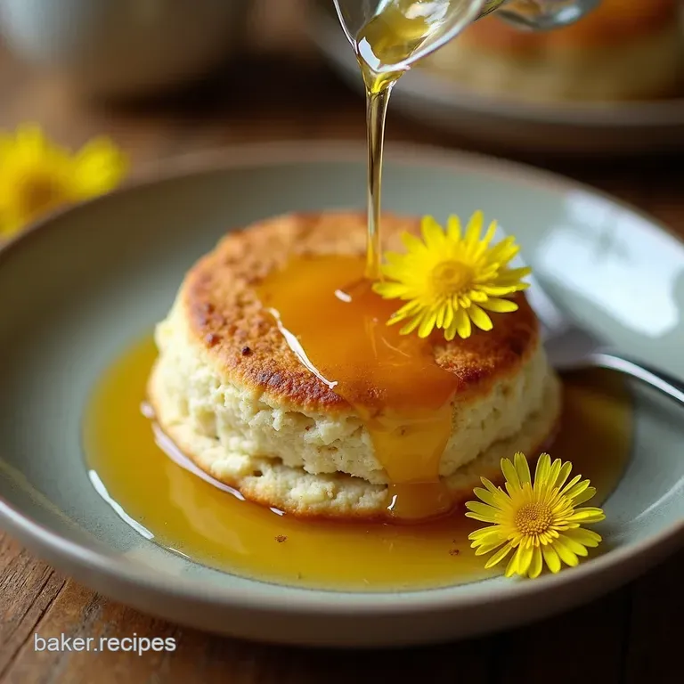 The Foragers Nectar Simple Homemade Dandelion Petal Syrup presentation