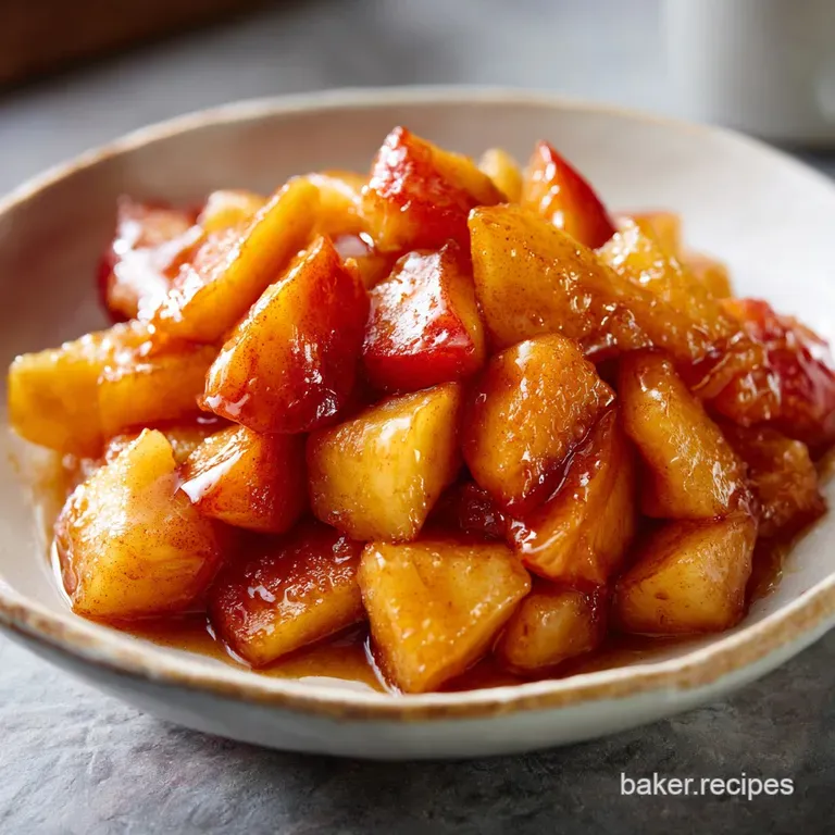 Fried Apples Recipe: Stovetop Glazed Treat