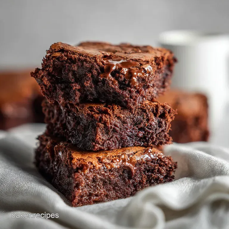 The Best Fudgy Football Brownie Recipe: Truffle Texture