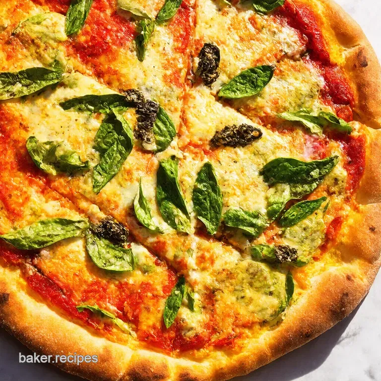 Garden Party Veggie Pizza with Herbed Ricotta