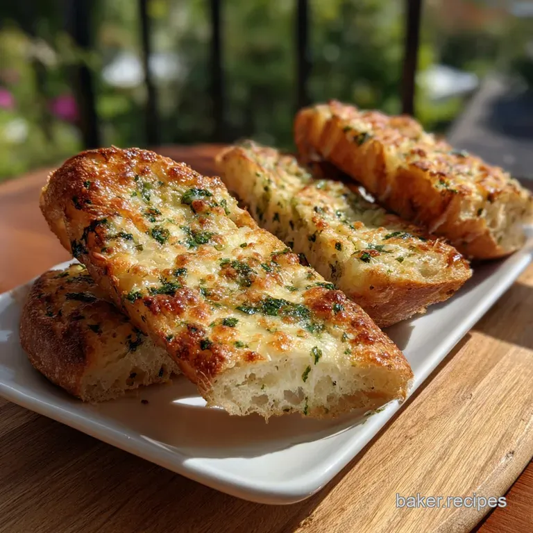 Garlic Cheese Bread Recipe: Velvet Interior