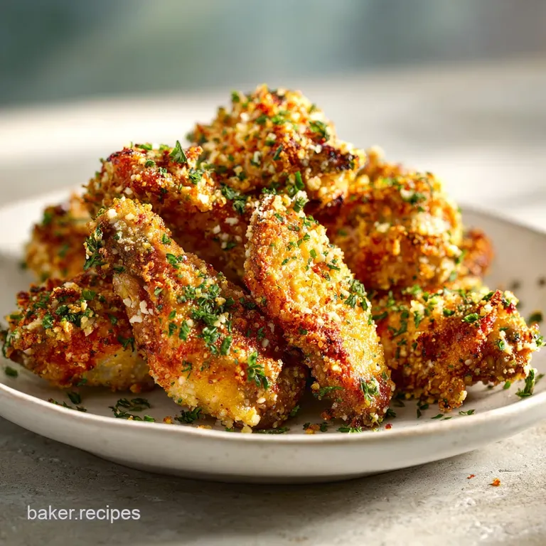 Garlic Parmesan Wings Recipe
