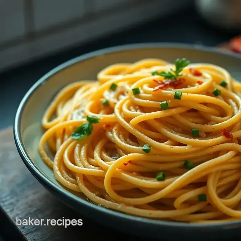 Garlicky Goodness: Simple Garlic Pasta