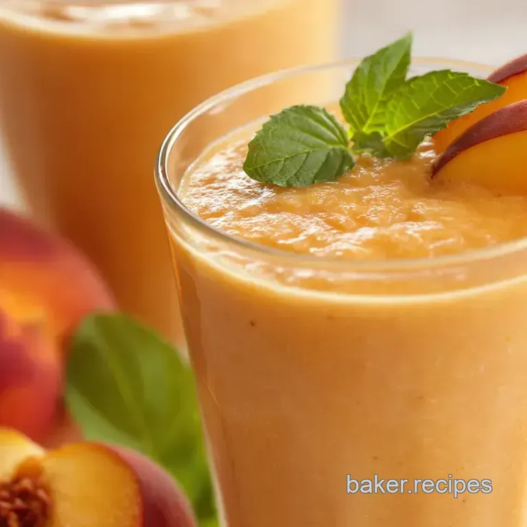 Georgia Peach Perfection Smoothie