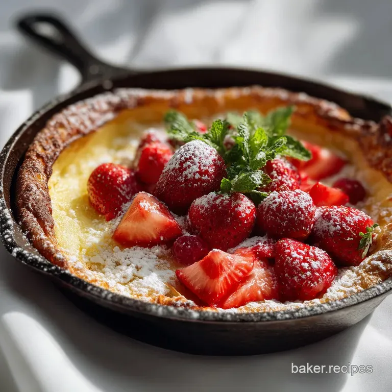 German Pancakes Recipe: Towering Golden Masterpiece