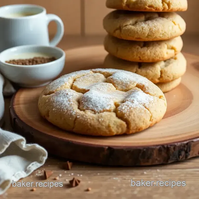 Bake Giant Snickerdoodle Cookie Delight presentation